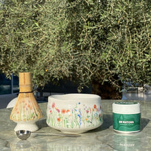 Load image into Gallery viewer, Wild Flower Oh Matcha Tea Set and Can