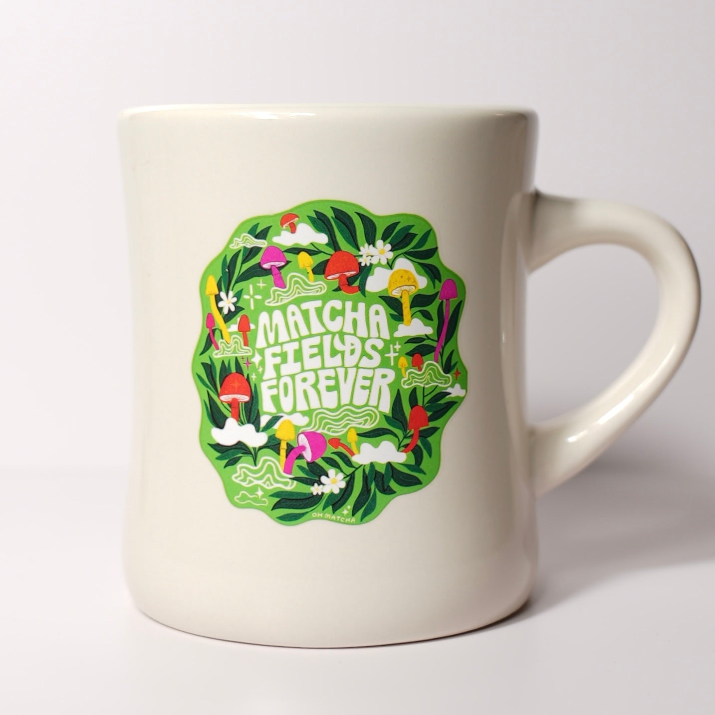 Matcha Fields Forever Vintage Mug – Oh Matcha