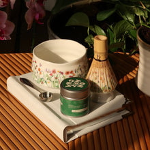 Load image into Gallery viewer, Wild Flower Oh Matcha Tea Set and Can