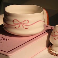 Load image into Gallery viewer, Coquette Matcha Tea Set and Can